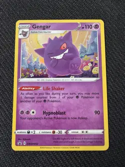 Pokemon Card - Gengar Holo - Black Star Promo - SWSH052 - Image 1