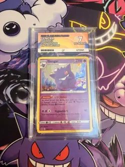 Gengar 2020 Black Star Promo Pin Collection SWSH052 Pokemon ACE 7 Near Mint - Image 1