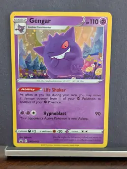 Pokemon TCG GENGAR SWSH052 | Sword & Shield Black Star Promo - Image 1