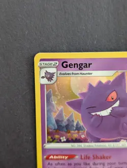 Pokemon TCG GENGAR SWSH052 | Sword & Shield Black Star Promo - Image 2