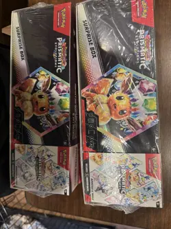 LOT OF 2: Pokemon Prismatic Evolutions Surprise Box & Booster Bundle Sam’s Club! - Image 3