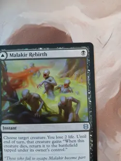 MTG Malakir Rebirth Malakir Mire Zendikar Rising 2020 LP Magic the Gathering - Image 3