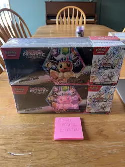 Pokemon Prismatic Evolutions Surprise Box/Booster Sam's Club Bundle (Lot Of 2) - Image 1