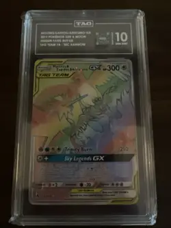 Pokemon TCG Moltres Zapdos Articuno Tag Team GX Hidden Fates 69/68 TAG 10 GM MT - Image 1