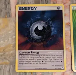 Pokemon TCG Darkness Energy 119/123 & Grass Energy 105/113 Card Lot 2 Cards - Image 2