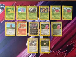 Pokemon TCG Aquapolis 2003 E-Series Bundle x 11 Cards Reverse Holo Lickitung - Image 1