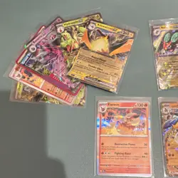 Pokemon Card Lot EX Holo Rare Japanese & English 10 + Cards Collection - Image 4