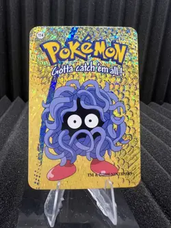 Tangela #114 - Vintage Vending Machine Prism Sticker 2000 - Pokemon Card - Image 1