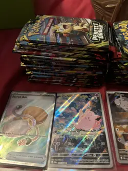 Pokemon TCG Perfect Order bundle 12 cards plus 40 bulk Pack fresh clefairy - Image 2