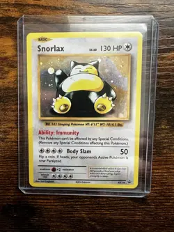 Pokemon Snorlax XY179 Promo Holo Card - Image 1