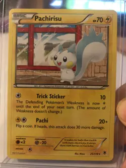 Pachirisu 25/119 Rare Pokemon TCG Card Phantom Forces NM - Image 1