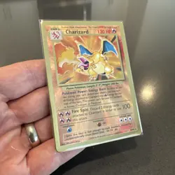 Pokemon Charizard Celebrations 25th Gold Metal Card from UPC - Image 1