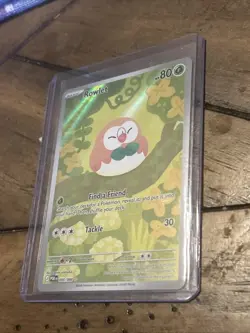 Pokemon Perfect Order Rowlet 090/088 Rare Illustration Card - Image 2