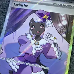 Jacinthe 110/088 POR Full Art Trainer-Supporter Rare Holo Pokemon Card TCG - Image 2