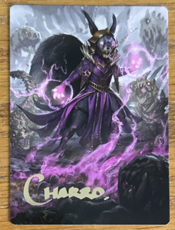 MTG Bloomburrow Art Card, Liliana of the Dark Realms 51/54 Gold Signature - Image 1