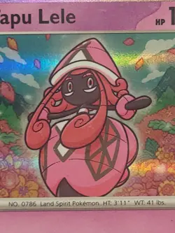 Tapu Lele 92/191 Pokemon Card Surging Sparks Holo Rare 110 HP Near Mint T10 - Image 2