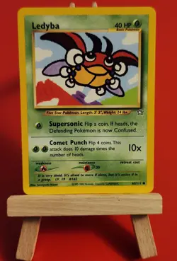 LEDYBA - Neo Genesis Set - 63/111 - Common - Pokemon Card - Unlimited - Image 1