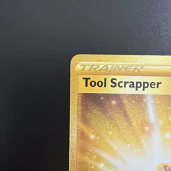 Tool Scrapper 208/192 Rebel Clash Full Art Gold Secret Rare Pokemon Card - Image 2