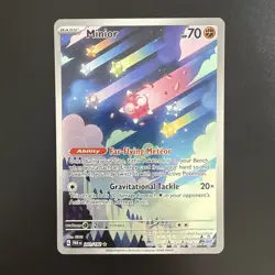 Pokemon TCG Minior Paradox Rift 201/182 Holo Illustration Rare Card - Image 1