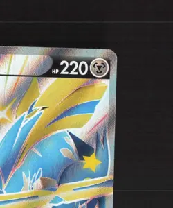 Zacian V SWSH292 Sword & Shield Full Art Black Star Promo Holo Pokemon Card LP+ - Image 4