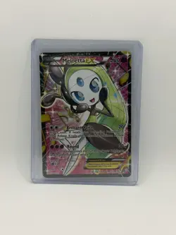 Pokemon Meloetta EX Full Art RC25/RC25 Holo Ultra Rare Legendary Treasures Card - Image 1