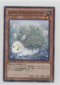 Kalantosa Mystical Beast of the Forest 1st Ed. YuGiOh Legacy Valiant #LVAL-EN036 - Image 1