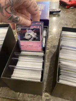 Pokemon Cards Lot Of 1500 Cards With 500 Holo Rares Storage Unit Find Sale - Image 4