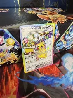 Pokemon TCG Surging Sparks Pikachu EX 219/191 Full Art Ultra Rare NM - Image 3