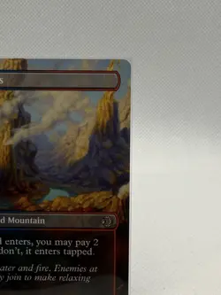 Steam Vents (Borderless) - Lorwyn Eclipsed (ECL) Reversible Rare MTG Card #348￼ - Image 2