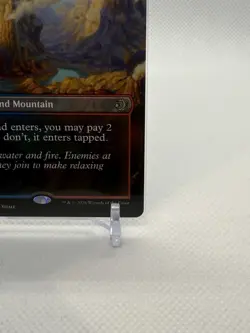 Steam Vents (Borderless) - Lorwyn Eclipsed (ECL) Reversible Rare MTG Card #348￼ - Image 3