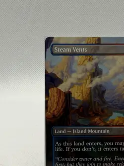 Steam Vents (Borderless) - Lorwyn Eclipsed (ECL) Reversible Rare MTG Card #348￼ - Image 5