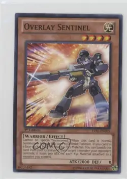 Overlay Sentinel 1st Ed. YuGiOh Legacy of the Valiant #LVAL-EN005 - Image 1