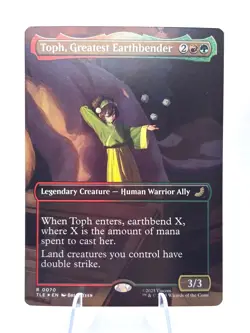 Toph, Greatest Earthbender (BORDERLESS FOIL) Avatar: The Last Airbender #70 - Image 1