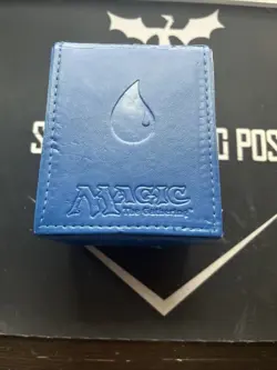Mtg Blue Mana Flip Magnet Ultra Pro Deck Box Magic MTG - Image 3