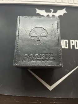Mtg Black Mana Flip Magnet Ultra Pro Deck Box Magic MTG - Image 3