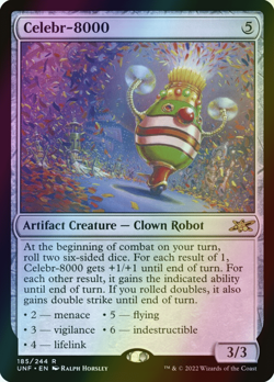 MTG Celebr-8000 Foil ** Unfinity ** English (NM) - Image 1