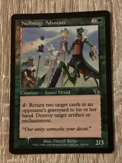Nullmage Advocate Foil Judgement - Near Mint - Image 1