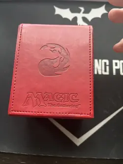 Mtg Red Mana Flip Magnet Ultra Pro Deck Box Magic MTG - Image 3