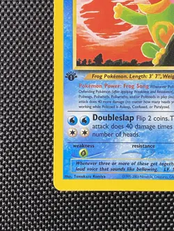Politoed 27/75 1st Edition 2001 Neo Discovery Rare Pokemon LP/NM - Image 5