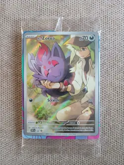 N's Zorua Svp 189 - Sealed Journey Together Black Star Promo - Pokemon Tcg - Image 1