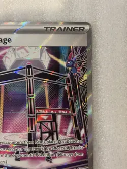 Battle Cage Ultra Rare Full Art Pokemon TCG Phantasmal Flames 116/094 NM - Image 3