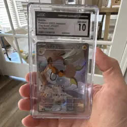 CGC 10 Raichu 074/071 Sv2d Clay Burst Art Rare Holo Japanese Pokemon 2023 - Image 1