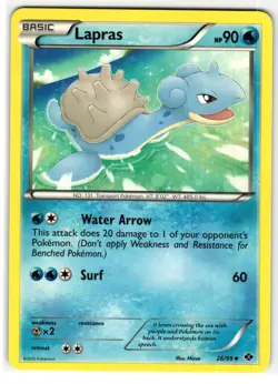 LAPRAS 26/99 NEXT DESTINIES ENGLISH POKEMON TCG - Image 1