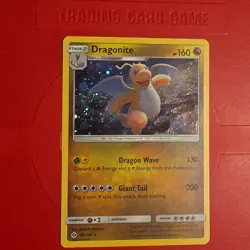 Pokemon Dragonite 096/149 Cosmos Holo Sun & Moon Stage 2 Holo English - Image 1