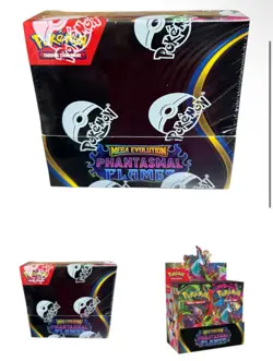 Pokemon Phantasmal Flames Factory Sealed Booster Box - Image 1