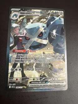 Pokemon TCG Steven's Metagross EX SIR Ascended Heroes 289/217 NM Pack Fresh - Image 1