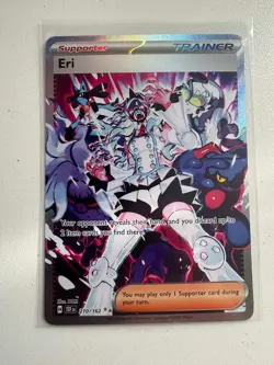 Eri Trainer Gallery 210/162 SV05: Temporal Forces Holo TCG POKEMON - Image 1