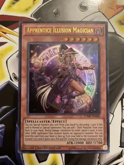 Yugioh Apprentice Illusion Magician JUMP-EN080 Ultra Rare Limited Edition NM - Image 1