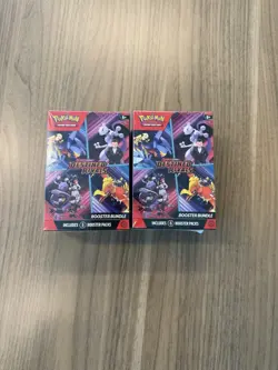 Pokemon Destined Rivals Booster Bundle Lot Of 2 - Image 1