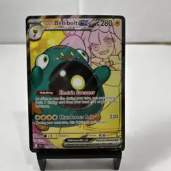 Pokemon TCG Full Art Ionos Bellibolt Ex Journey Together 172/159 NM - Image 1